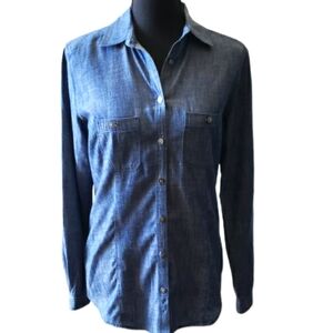 loft softened chambray shirt